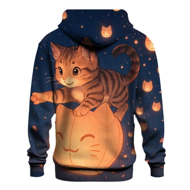 Sky Lantern Parade Kitten hoodie trends