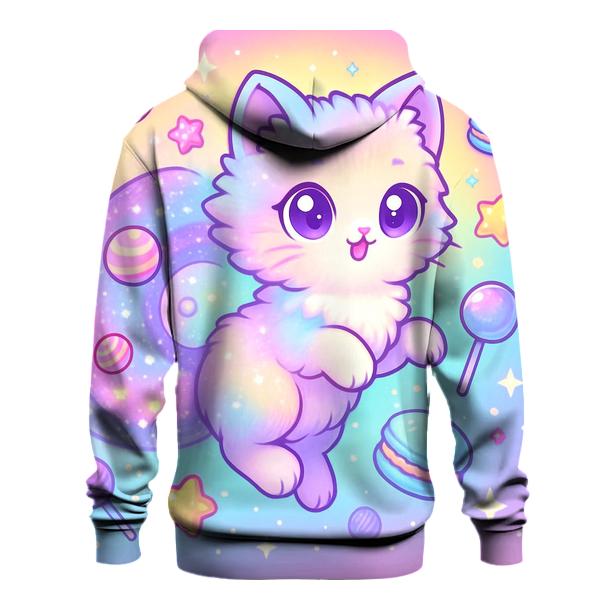 Candy Galaxy Cotton Tail Cat designer hoodies
