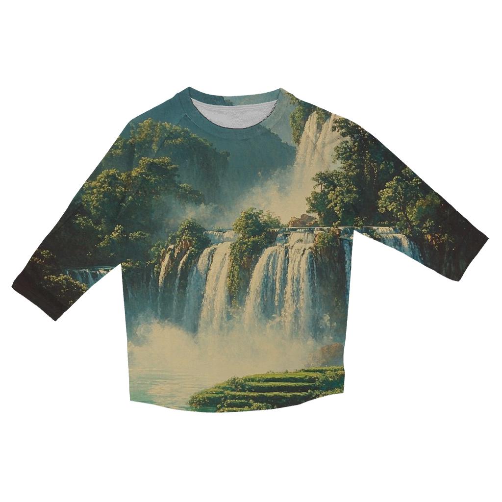 Ban Gioc Waterfall Cao Bang stylish quarter sleeve tops