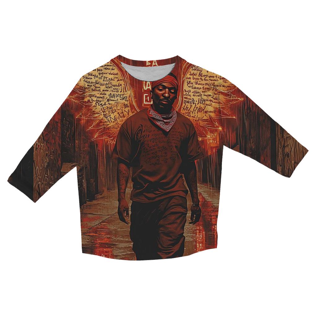 Thug Angel Street Revelation designer 3/4 sleeve blouses