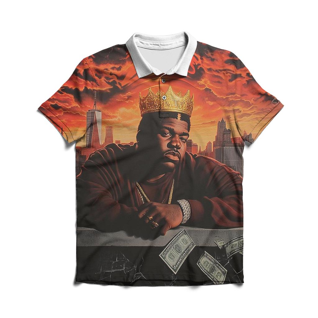 Brooklyn Skyline Crowned classic pique polos