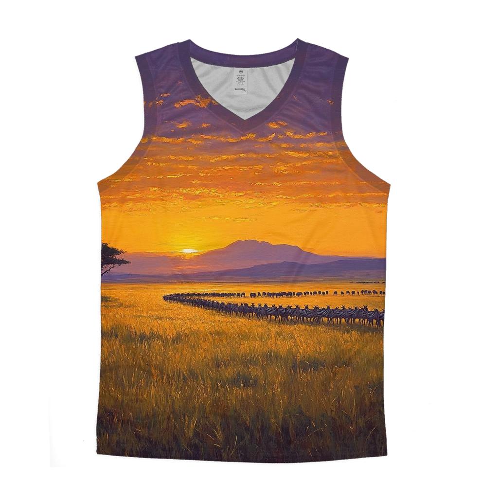 Serengeti National Park Arusha sports performance tank tops