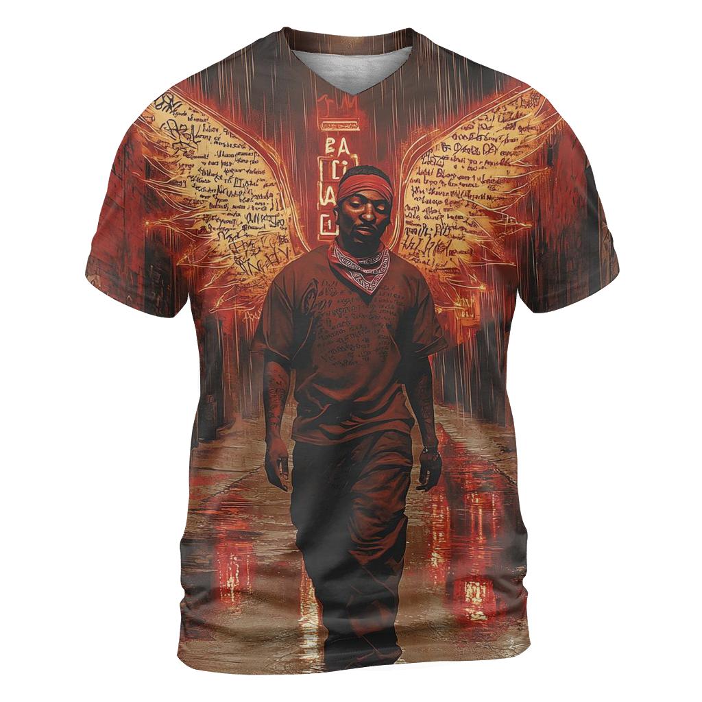 Thug Angel Street Revelation statement graphic shirts