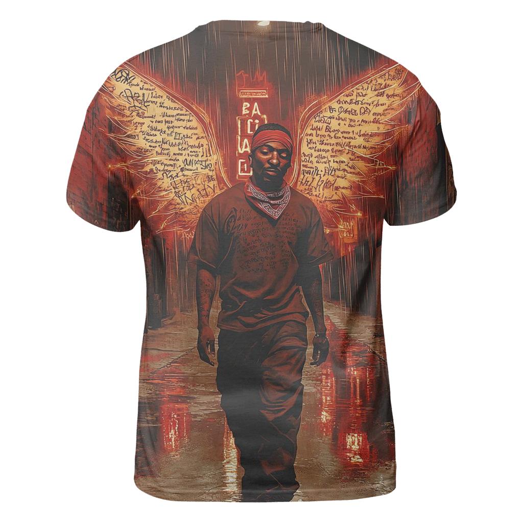 Thug Angel Street Revelation statement graphic shirts