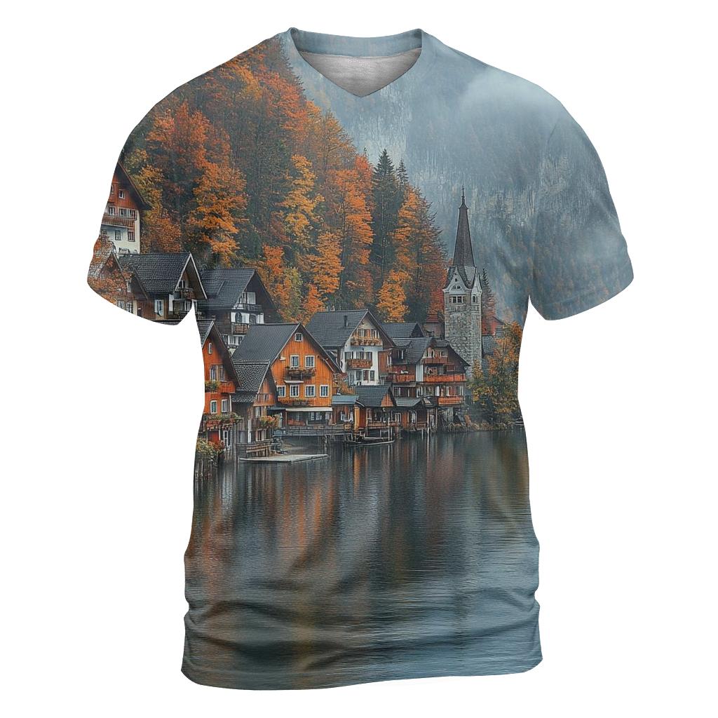 Hallstatt Lake Hallstatt personalized full print shirts