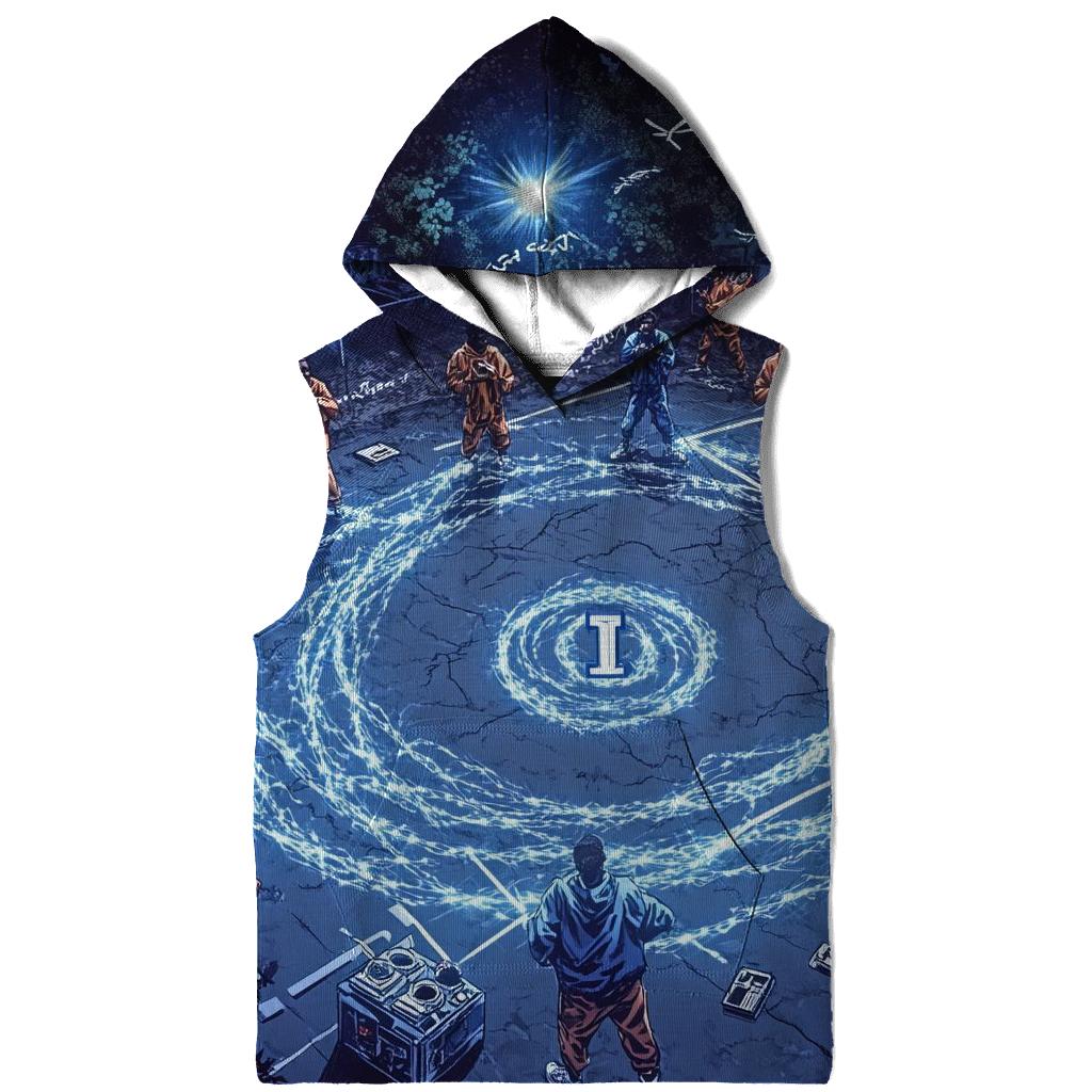 Def Jam Court Side Cipher graphic hoodies