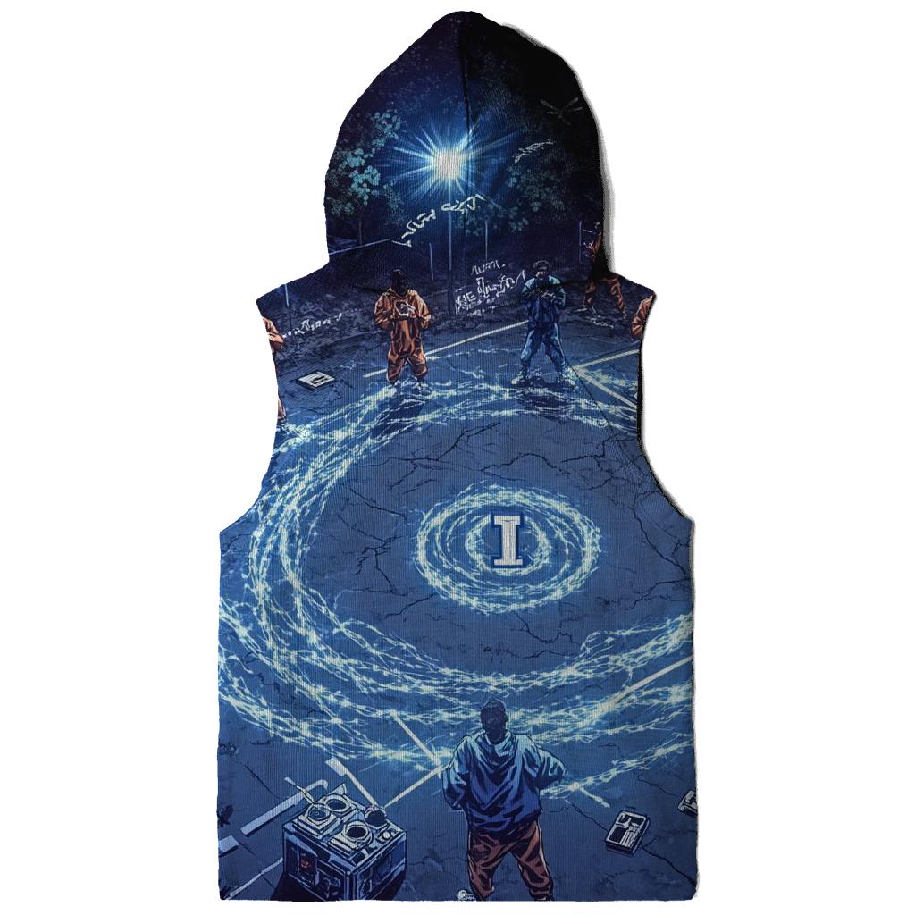 Def Jam Court Side Cipher graphic hoodies