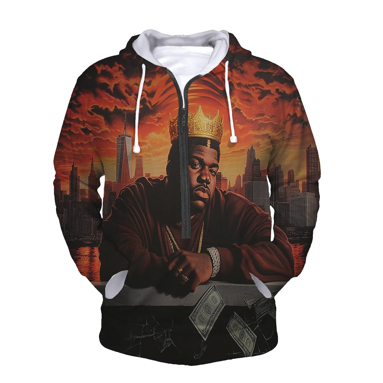 Brooklyn Skyline Crowned premium hoodies