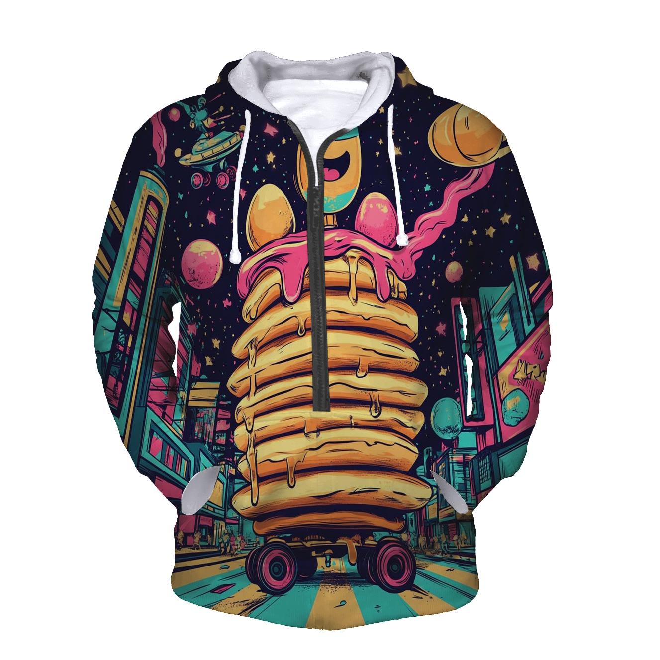 Cosmic Breakfast Skate Parade heavyweight hoodies