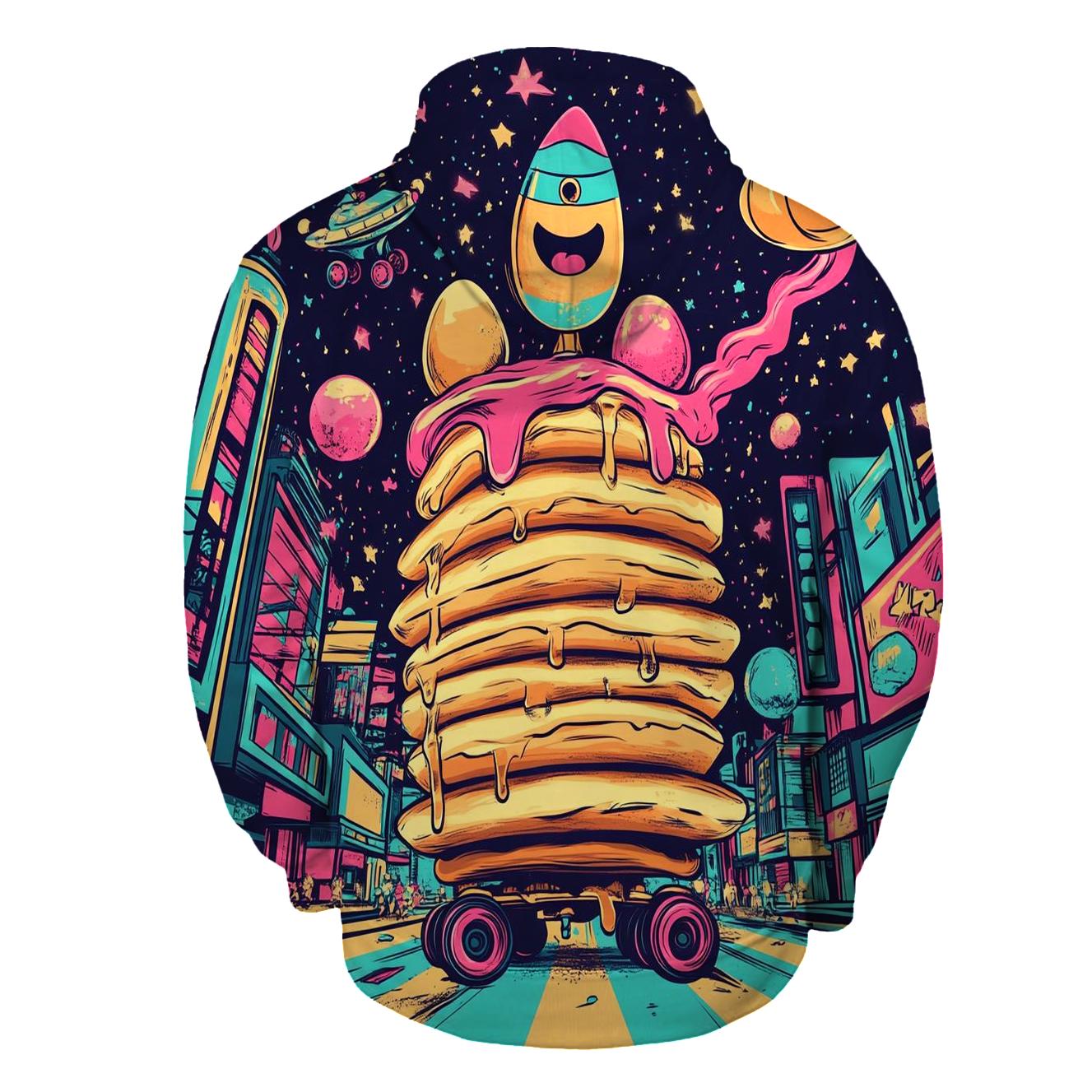 Cosmic Breakfast Skate Parade heavyweight hoodies