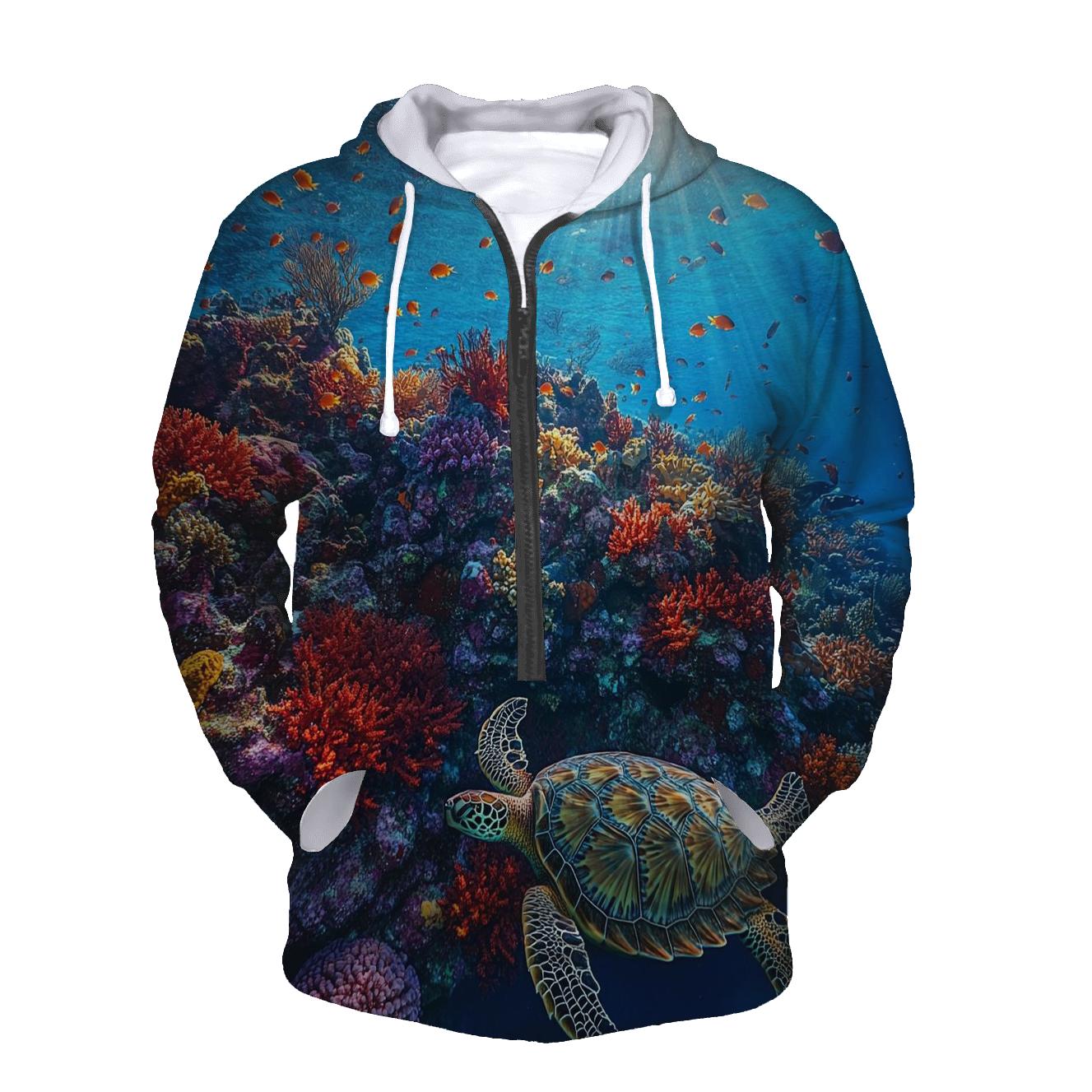 Great Barrier Reef Cairns printed hoodies