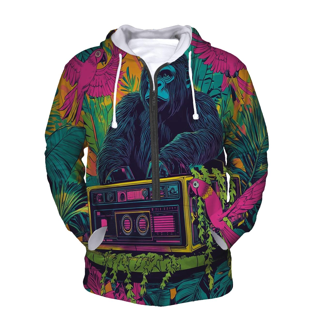 Jungle Boom Box Creature Carnival custom hoodies
