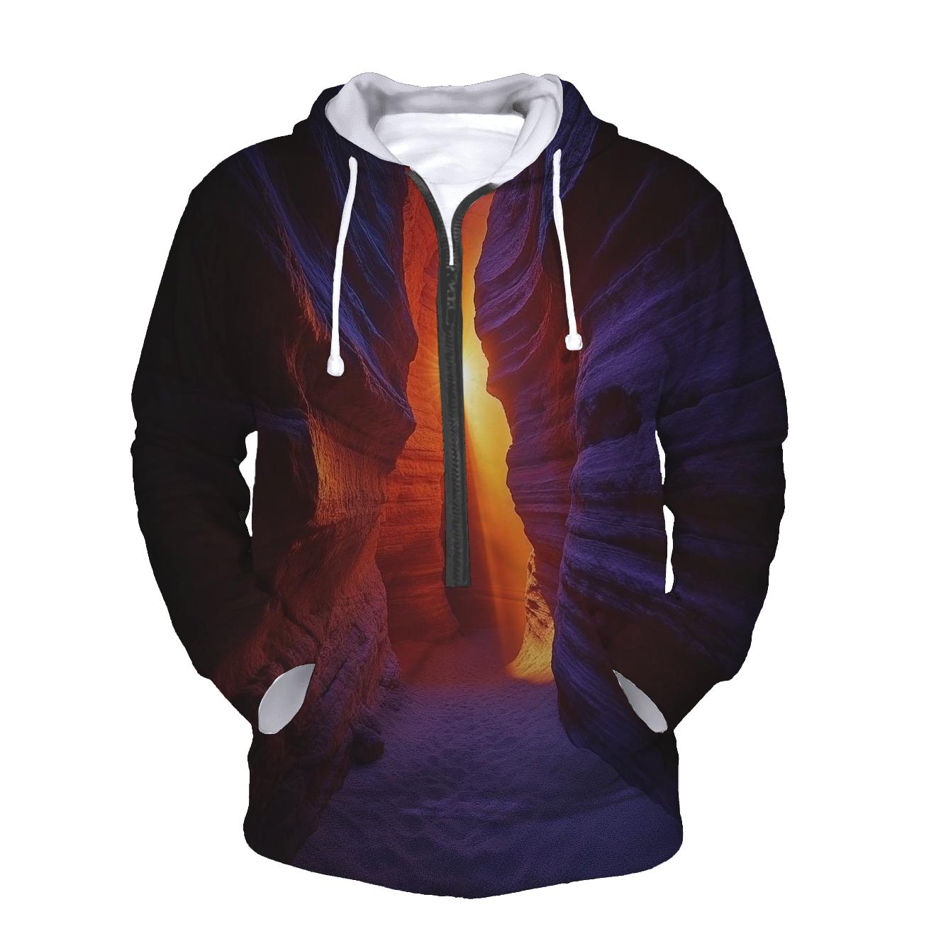 Antelope Canyon Page zip-up hoodies