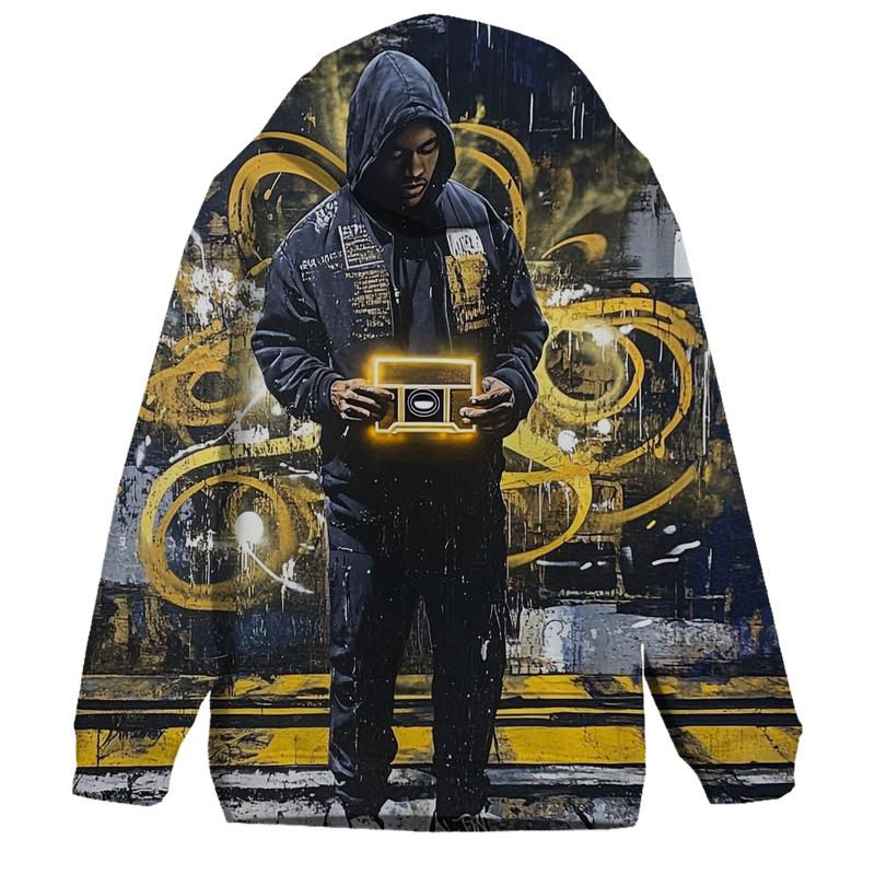 Golden Age Block Cipher designer hoodies