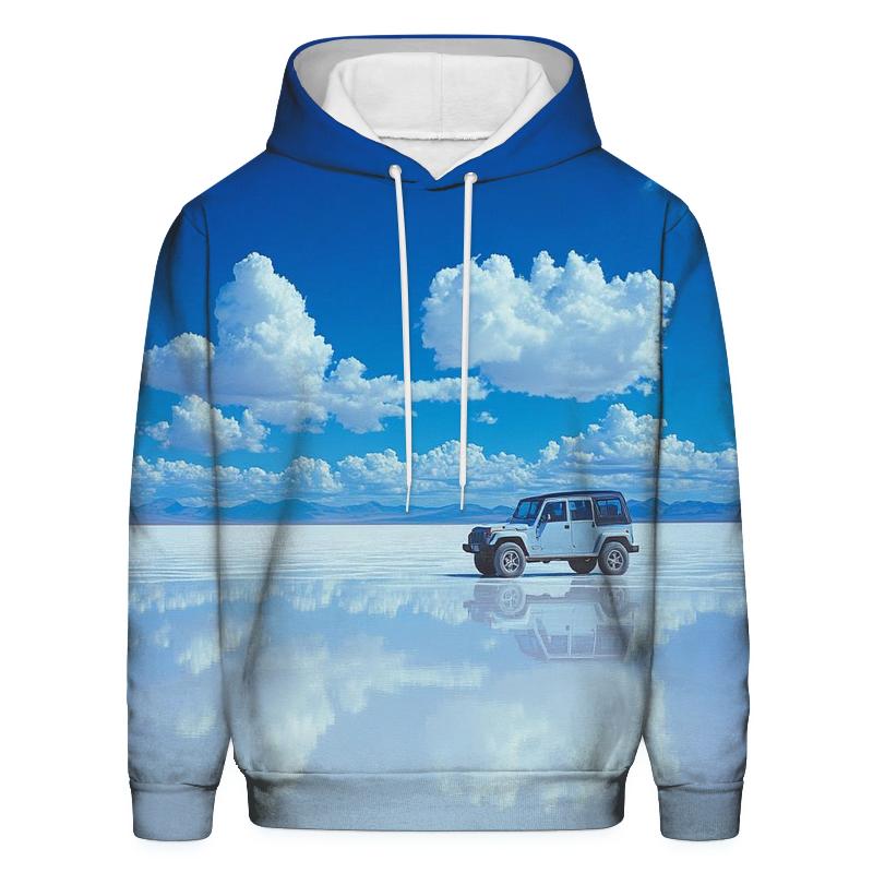 Salar De Uyuni Uyuni embroidered hoodies