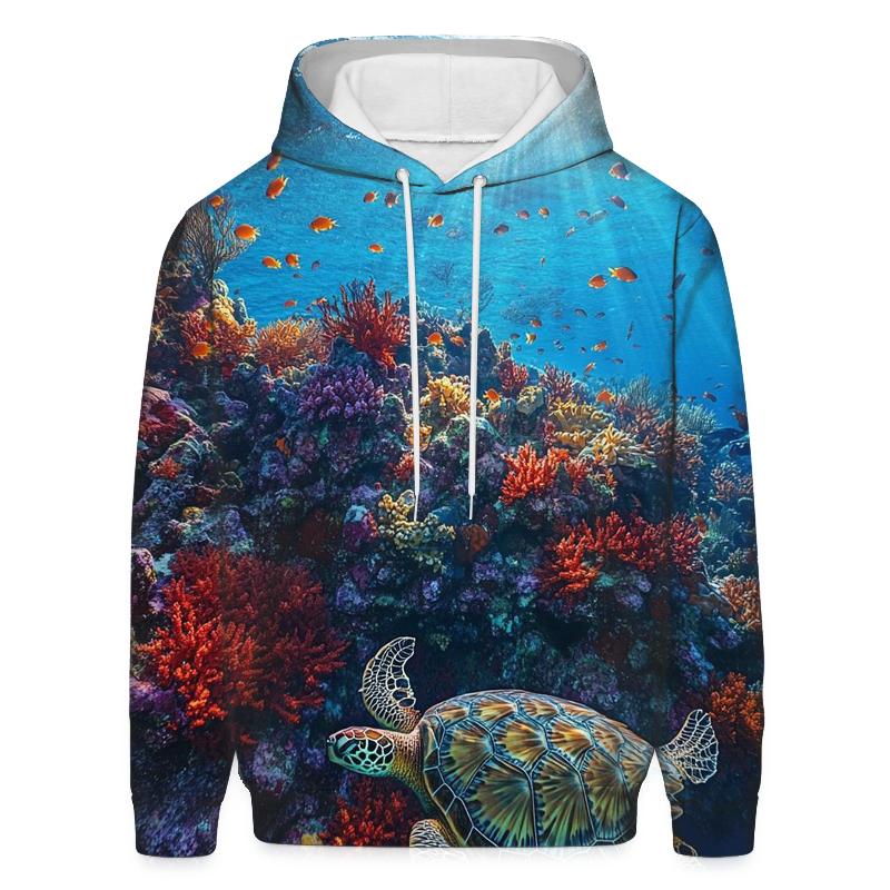 Great Barrier Reef Cairns premium hoodies