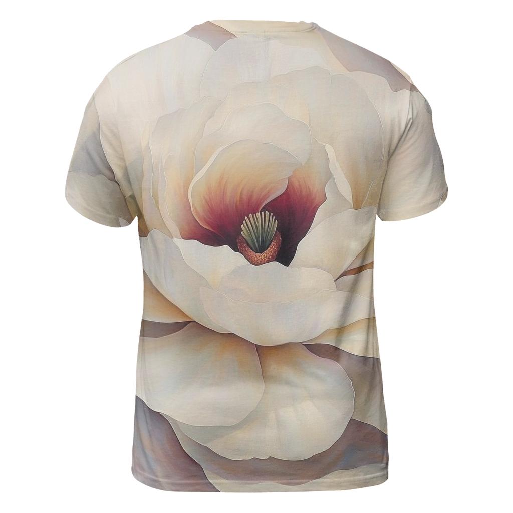 Georgia O Keeffe Inspired Desert Flowers creative print fashion shirts