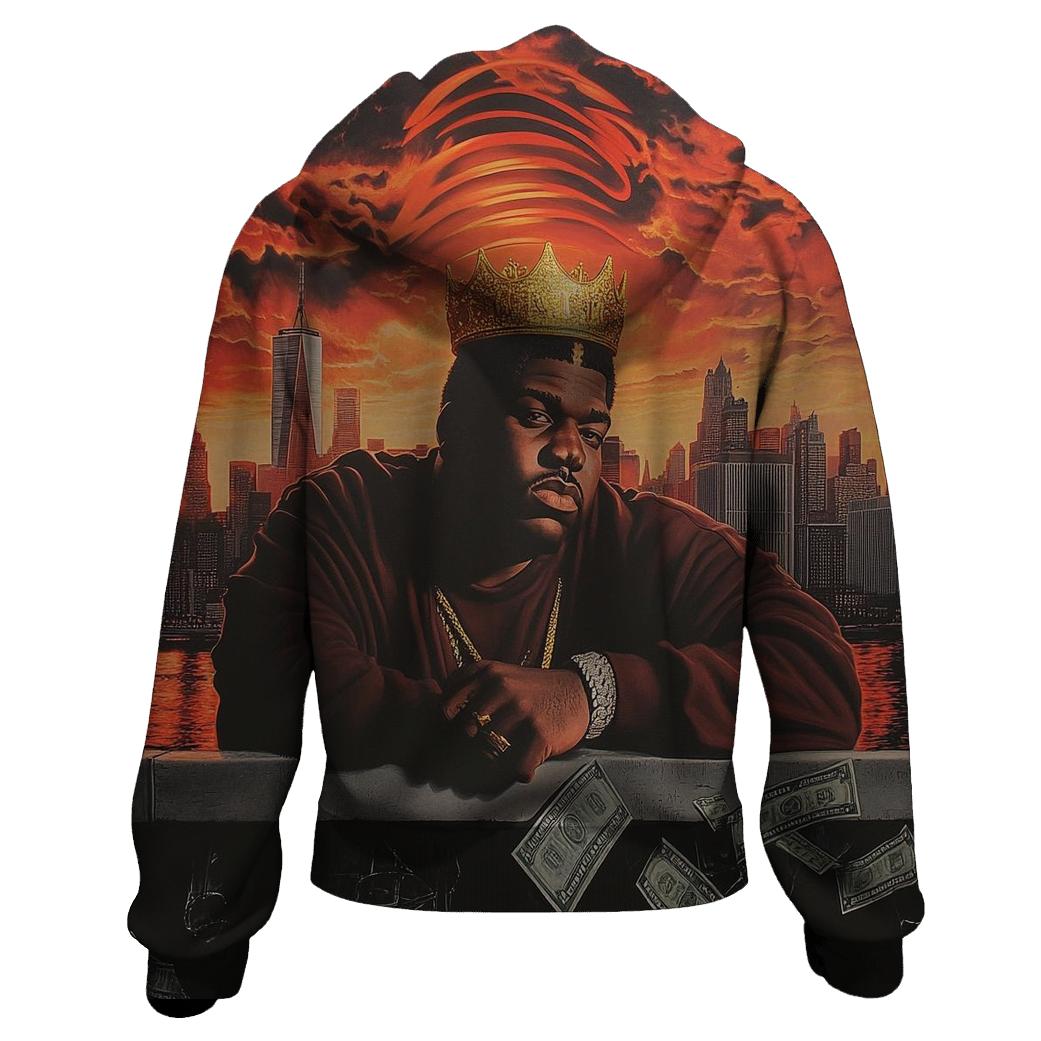 Brooklyn Skyline Crowned custom hoodies