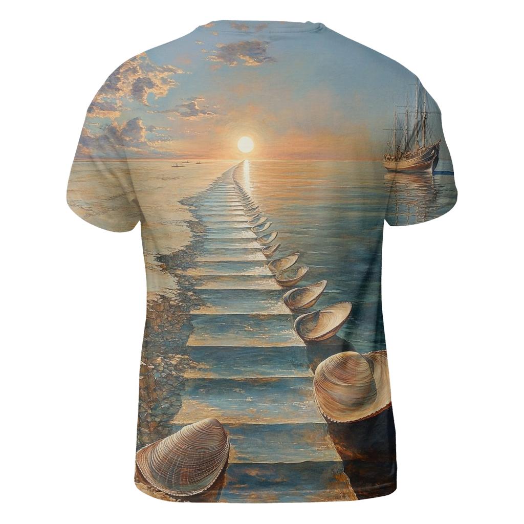 Salvador Dali Inspired Surreal Ocean Voyage personalized full print shirts