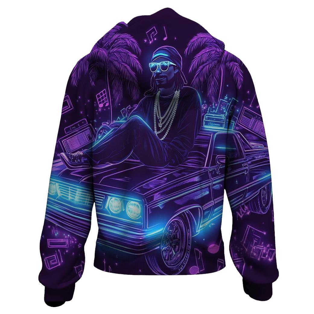 West Coast Neon Lowrider Dream hoodies fashion