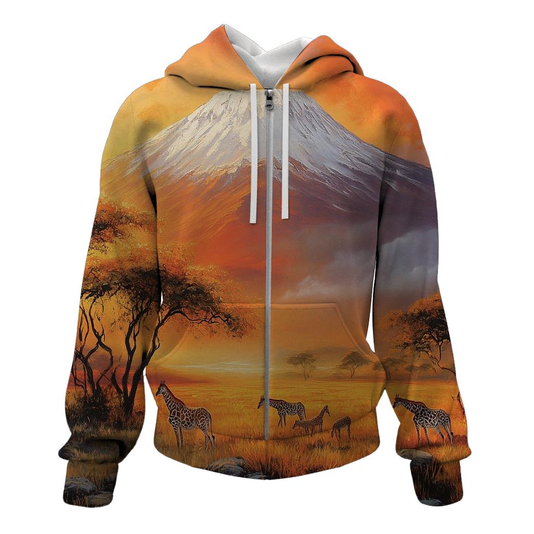 Mount Kilimanjaro Moshi hoodie styles