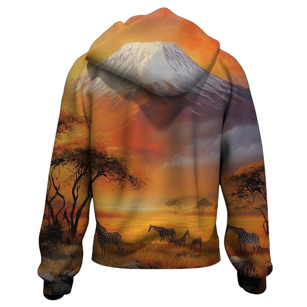 Mount Kilimanjaro Moshi hoodie styles