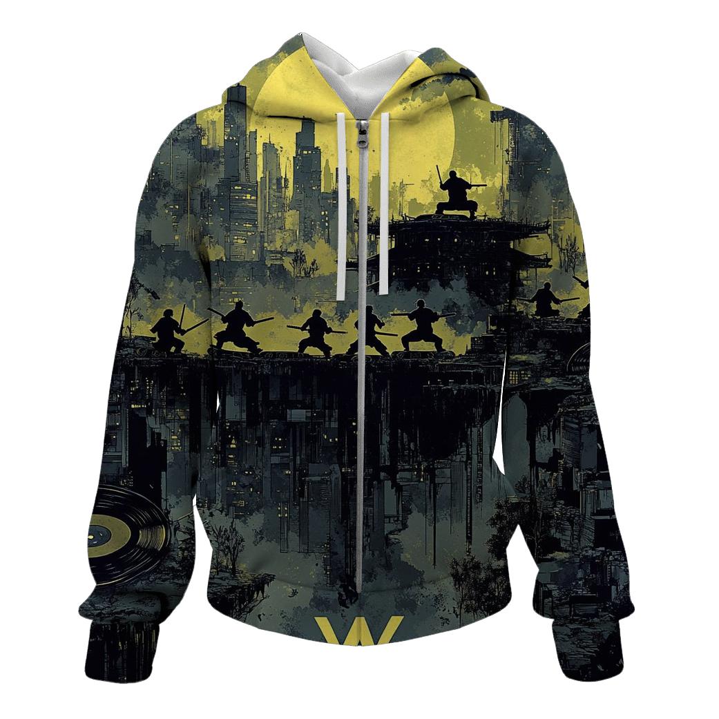 Shaolin Temple Of Sound designer hoodies