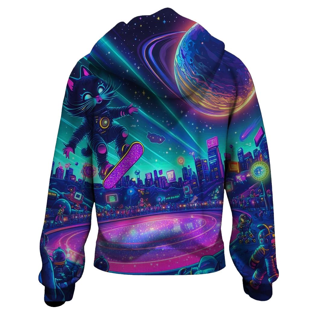 Lunar Roller Rink Toon Invasion hoodie trends