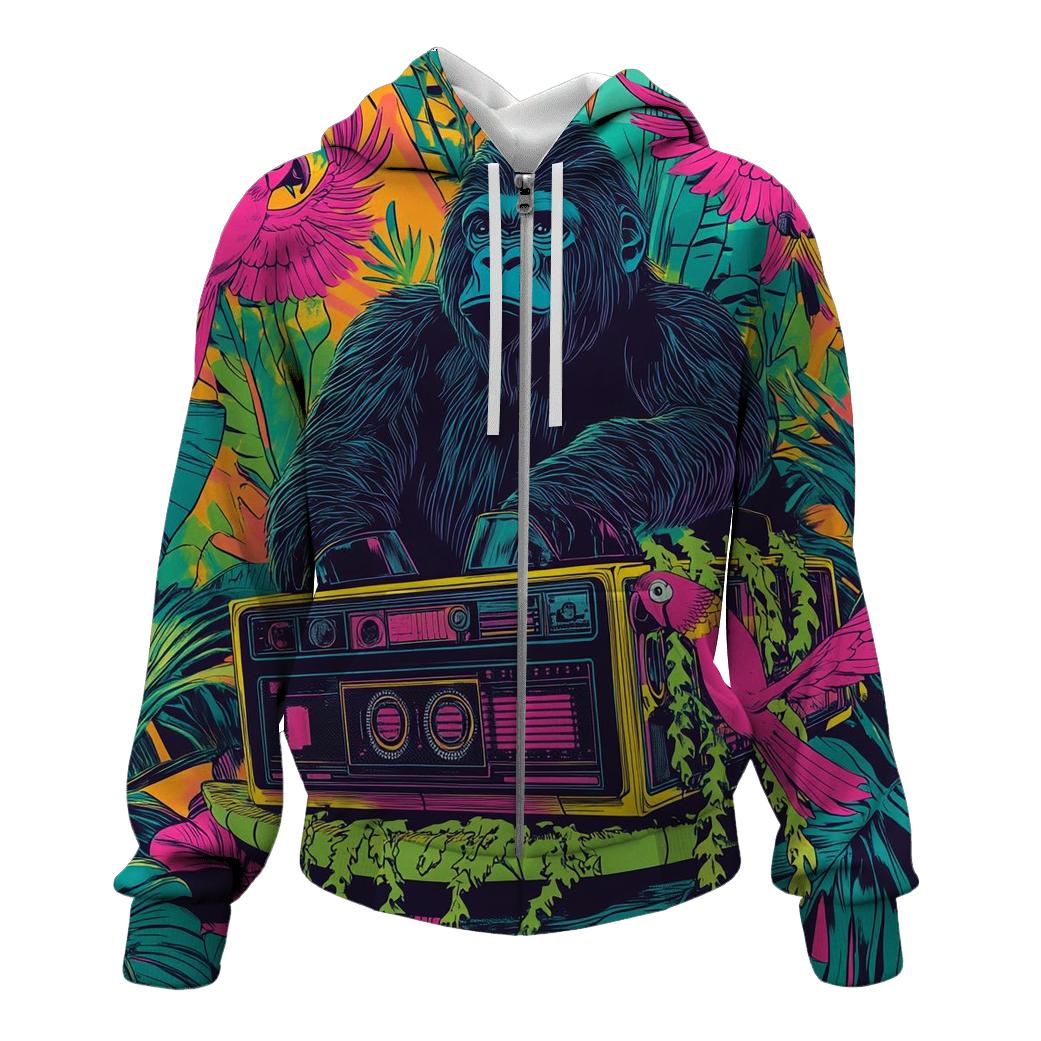 Jungle Boom Box Creature Carnival hoodies fashion