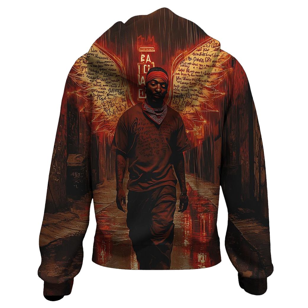 Thug Angel Street Revelation embroidered hoodies