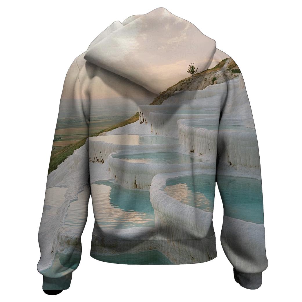Pamukkale Terraces Denizli graphic hoodies