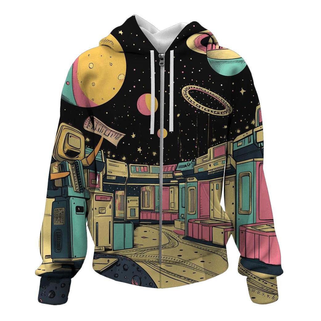 Carnival Of Cosmic Office Supplies pullover hoodies