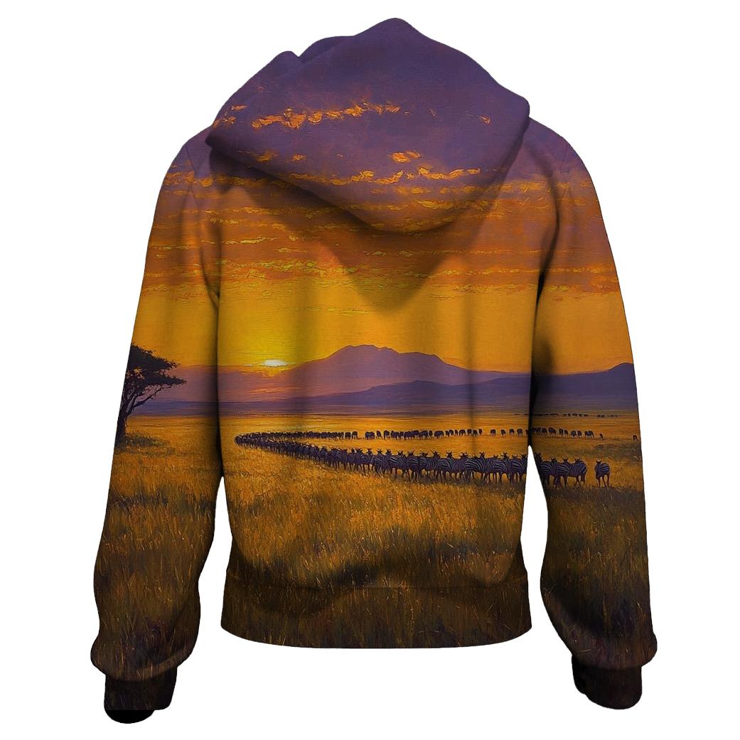Serengeti National Park Arusha heavyweight hoodies