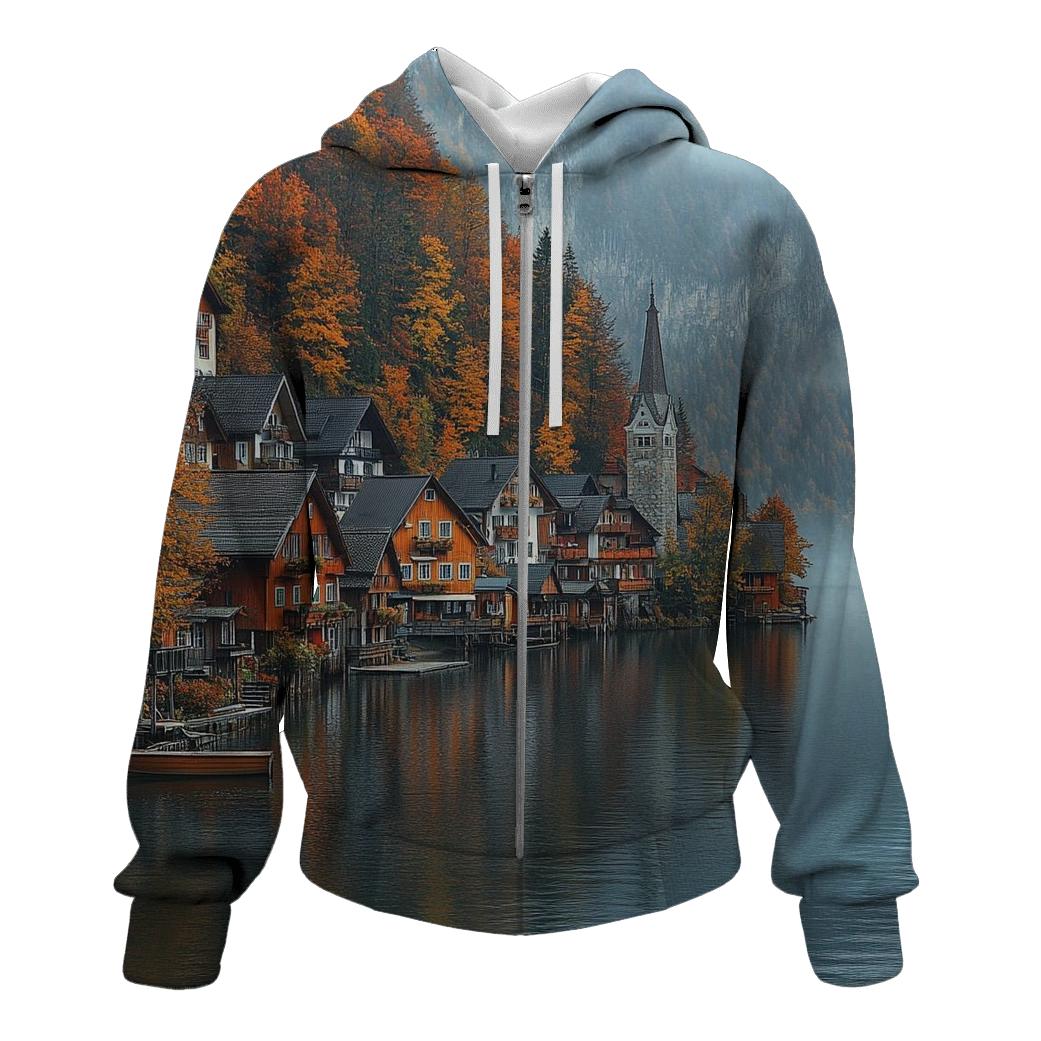 Hallstatt Lake Hallstatt hoodies fashion