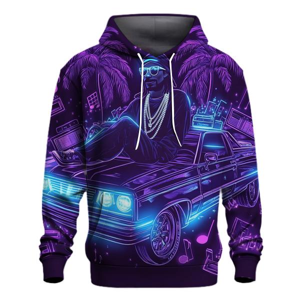 West Coast Neon Lowrider Dream premium hoodies