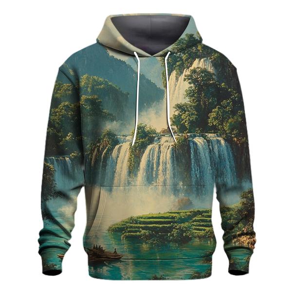 Ban Gioc Waterfall Cao Bang zip-up hoodies
