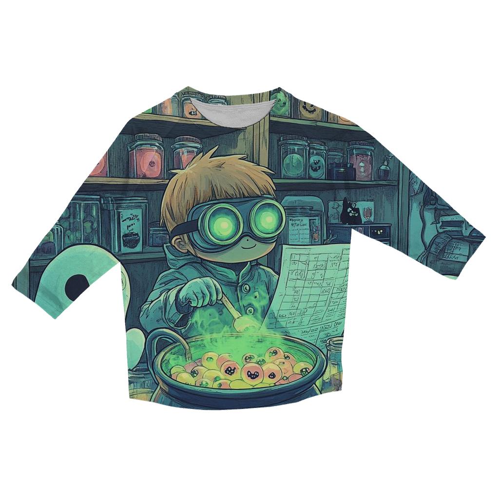 Candy Laboratory Haunted Experiment designer 3/4 sleeve blouses