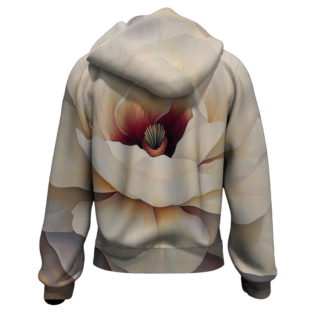 Georgia O Keeffe Inspired Desert Flowers graphic hoodies