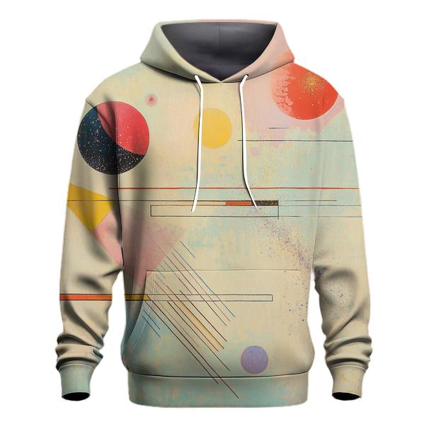 Kandinsky Inspired Abstract Weather Patterns custom hoodies