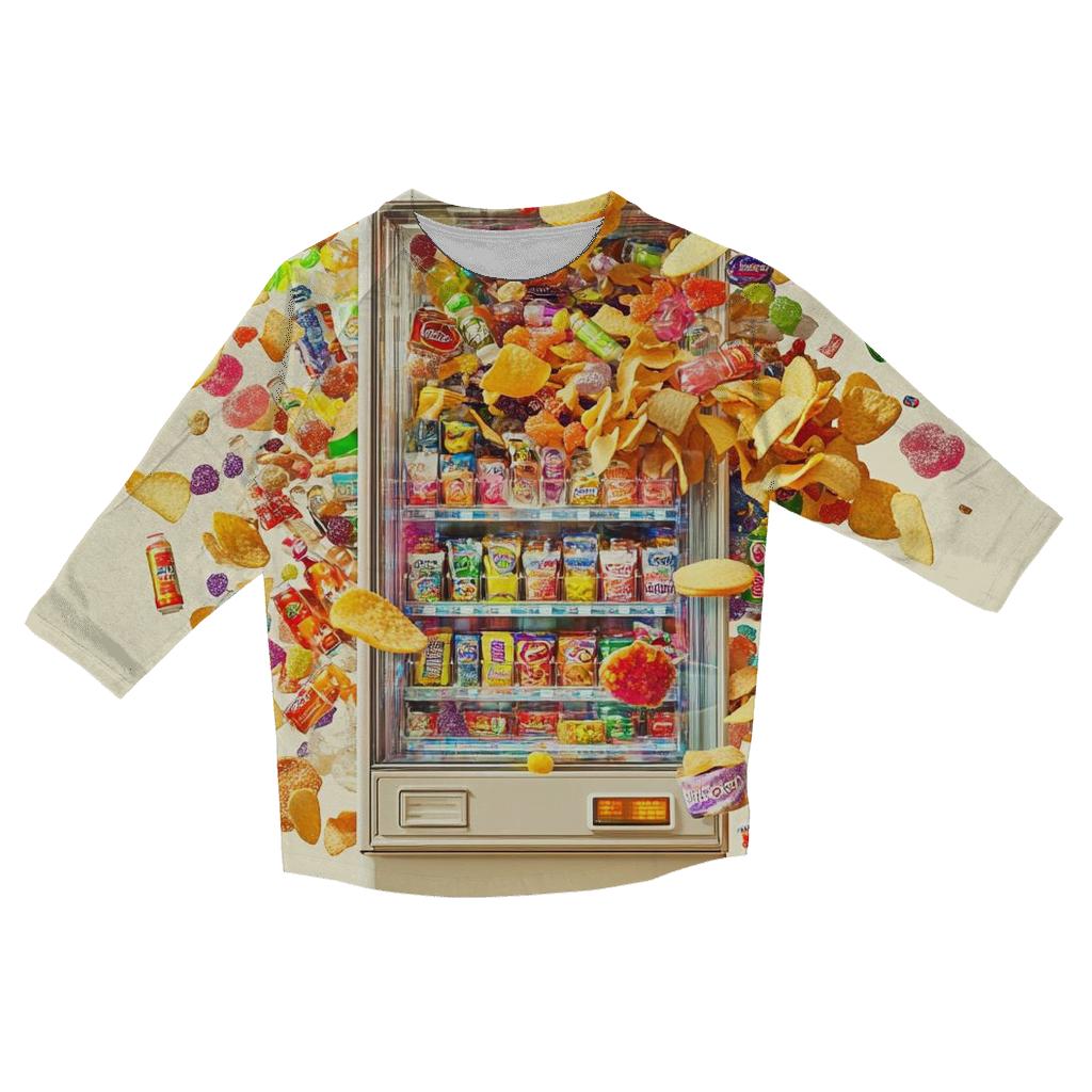 Rainbow Vending Machine Overload personalized 3/4 sleeve tees