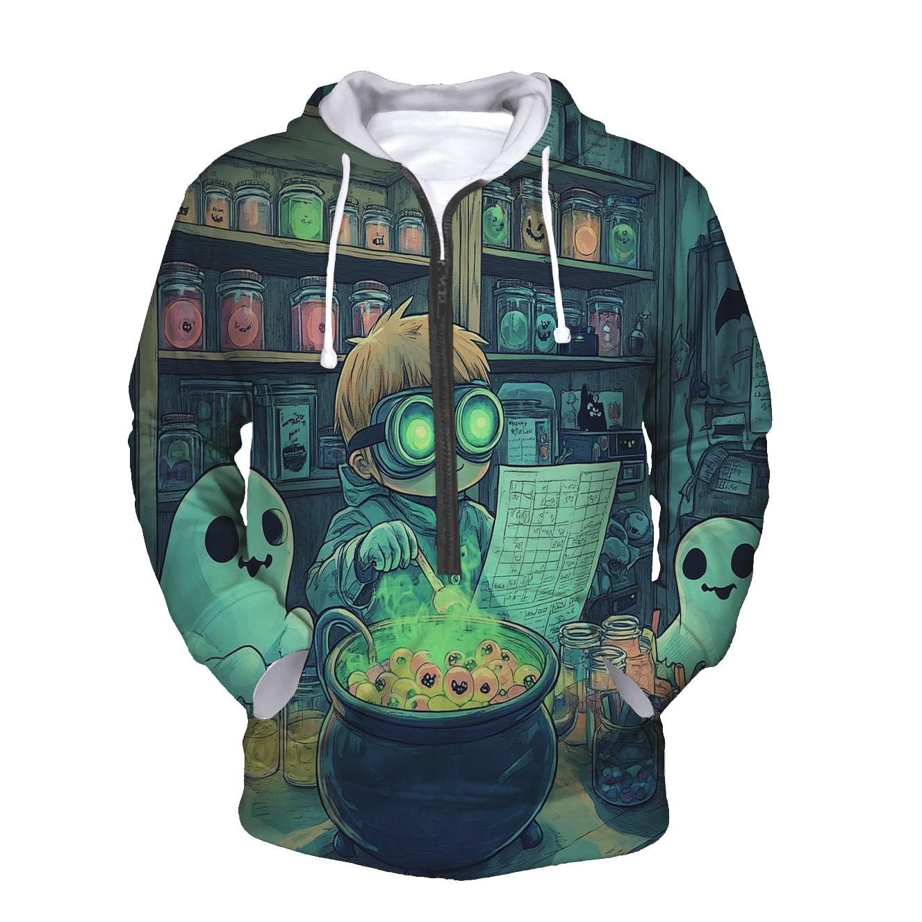 Candy Laboratory Haunted Experiment zip-up hoodies