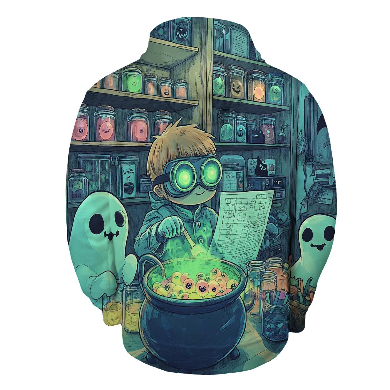Candy Laboratory Haunted Experiment zip-up hoodies