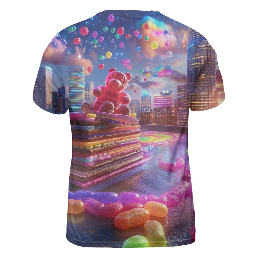 Galactic Gummy Skate Rush personalized full print shirts