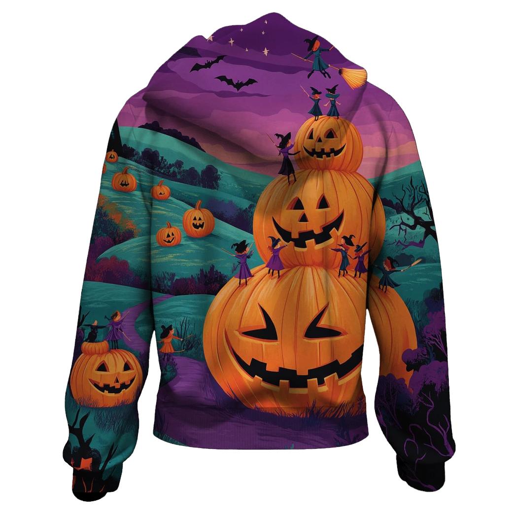 Witch Academy In Spooky Pumpkin Valley hoodie designs