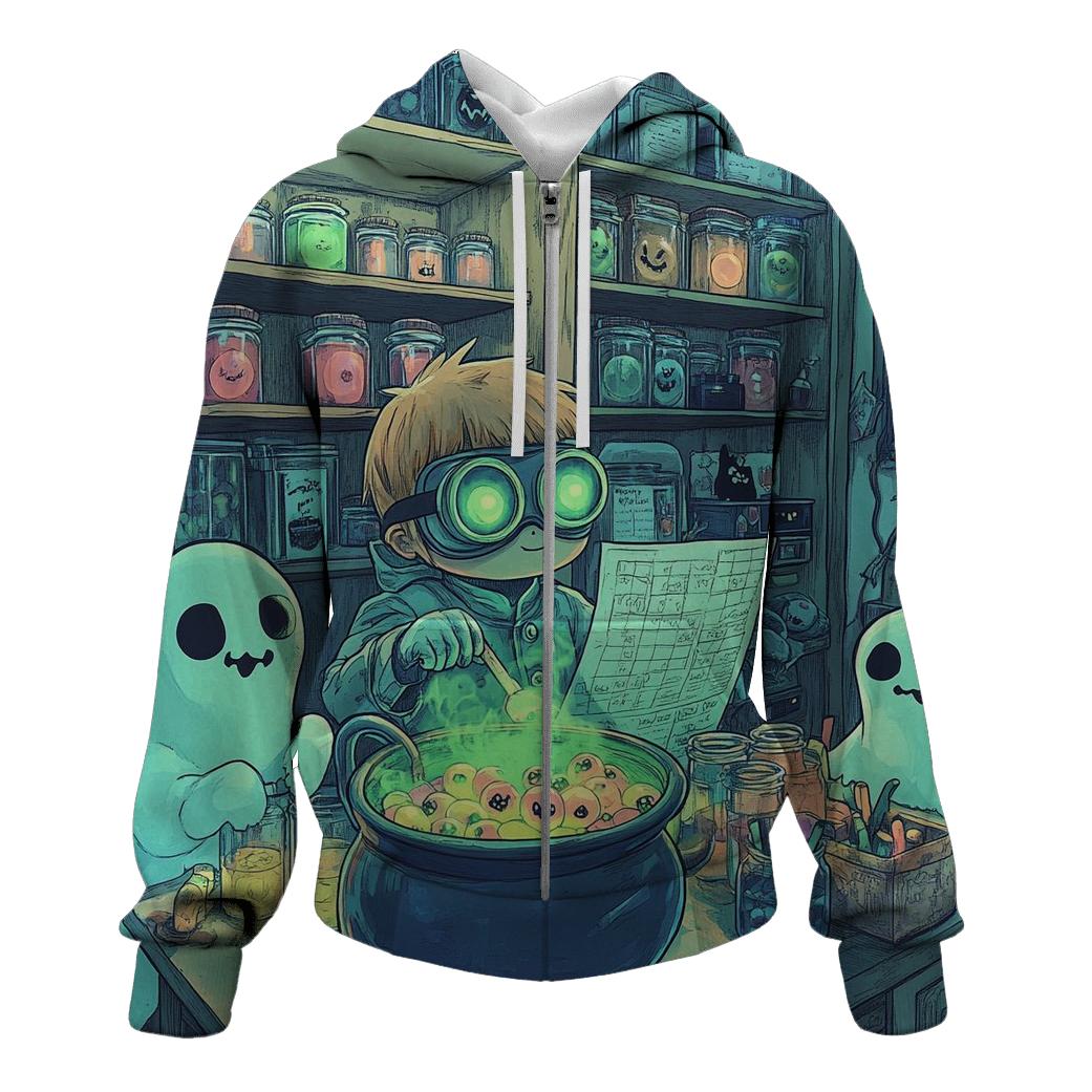 Candy Laboratory Haunted Experiment hoodies fashion