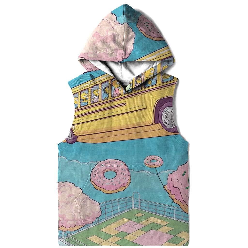 Springfield School Bus Daydream designer hoodies