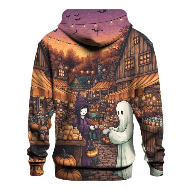 Haunted Harvest Market At Twilight hoodie designs