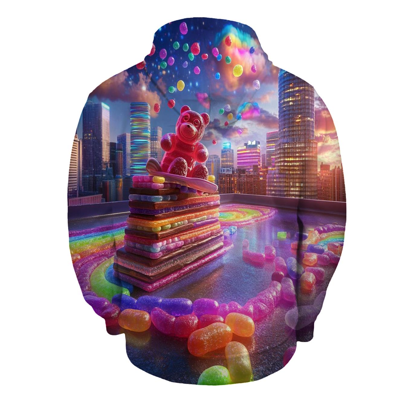 Galactic Gummy Skate Rush premium hoodies