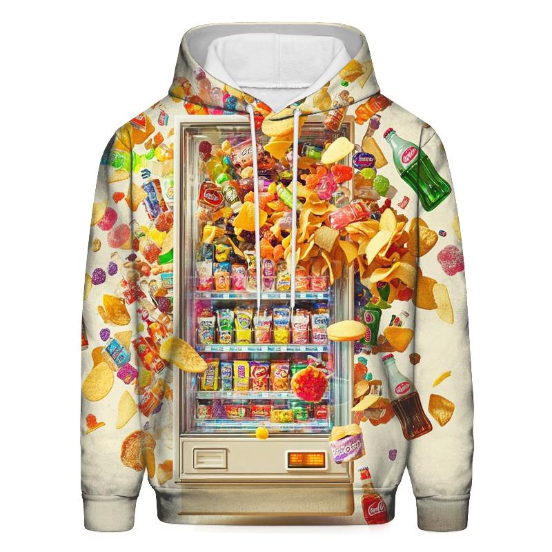 Rainbow Vending Machine Overload heavyweight hoodies
