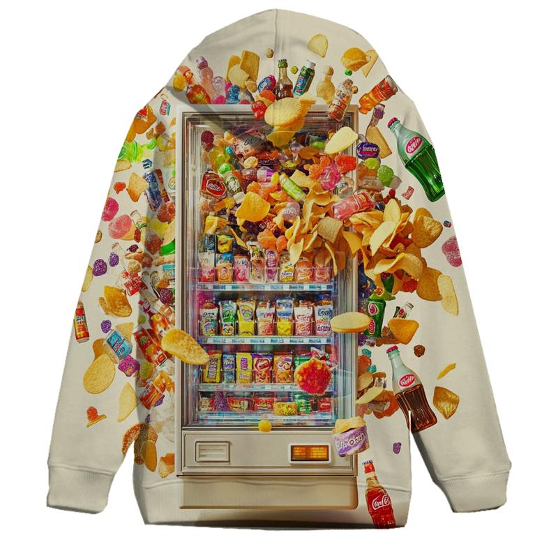 Rainbow Vending Machine Overload heavyweight hoodies